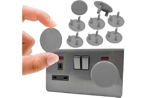 ERTZINLA 10 Pack Plug Socket Covers UK, Child Baby Plug Socket Covers for Sockets UK