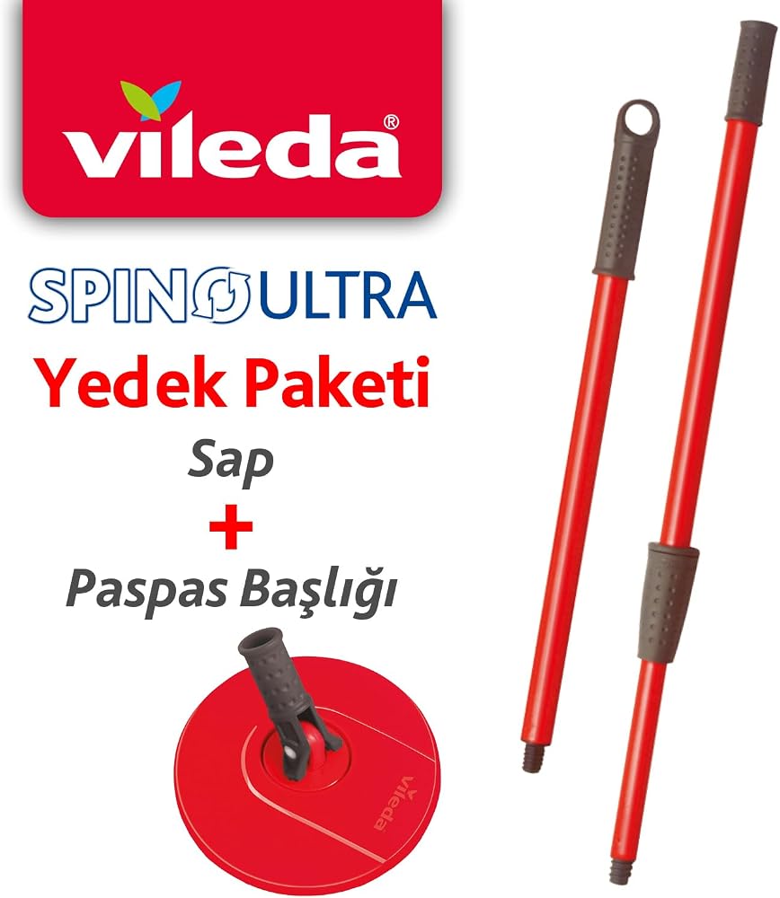 Vileda Spino Ultra Sap + Yuvarlak Başlık