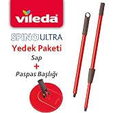 Vileda Spino Ultra Sap + Yuvarlak Başlık