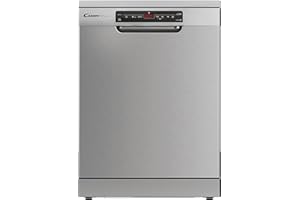 Candy Brava CDPN 2D360PX, Lavavajillas 60 CM, 13 Servicios, Digital, Wi-Fi, Alexa y Google Home, 9 Ciclos, Zoom 39', 47DB, Tripe Filtro Autolimpiante, Indicador Tiempo, Inicio Diferido, Inox