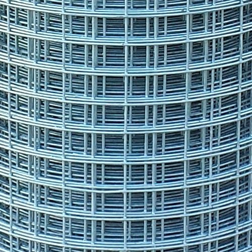 10 Meter Rolle Maschendraht Zaun Gitter Käfiggitter Dachszaun Drahtzaun Schutz Nagetiere Maschenweite 25,4 x 50,8 mm (Höhe 100 cm) - 2