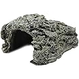 Nikou Turtles Fish Hide Cave, Aquarium Tortoise Reptile Eels Hide Habitat Cave Hiding Aquarium Decoration Ornament Home Decor for Terrariums