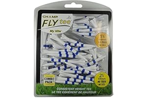 CHAMP 69mm (50pk) Mon Hite Flytees Combo Mixte