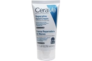 CeraVe Reparative Hand Cream, 50 ml, krem ​​do rąk do skóry suchej i szorstkiej, z gliceryną i 3 niezbędnymi ceramidami