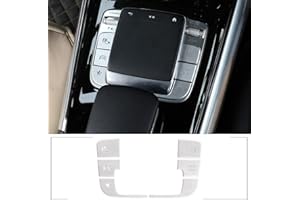 YIWANG Car Center Console Caratteristiche Adesivi Pulsante Per Benz A Classe B W177 W247 GLB X247 GLA X156 CLA W118 2020 Accessorio