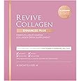 Revive Collagen Enhanced Plus 10,000mg Hydrolysed Marine Collagen Drink with Added Vitamin A & C for Healthy Skin, Hair, Nails & Joints | Tropical | 14 x Sachets (Eco Packaging)