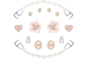 Fisynug Schuhanstecker Glitzer Schuh Charms für Clogs-Dekor Schuhanhänger für Kinder, Mädchen, Geburtstag, Weihnachten, Party-Geschenk