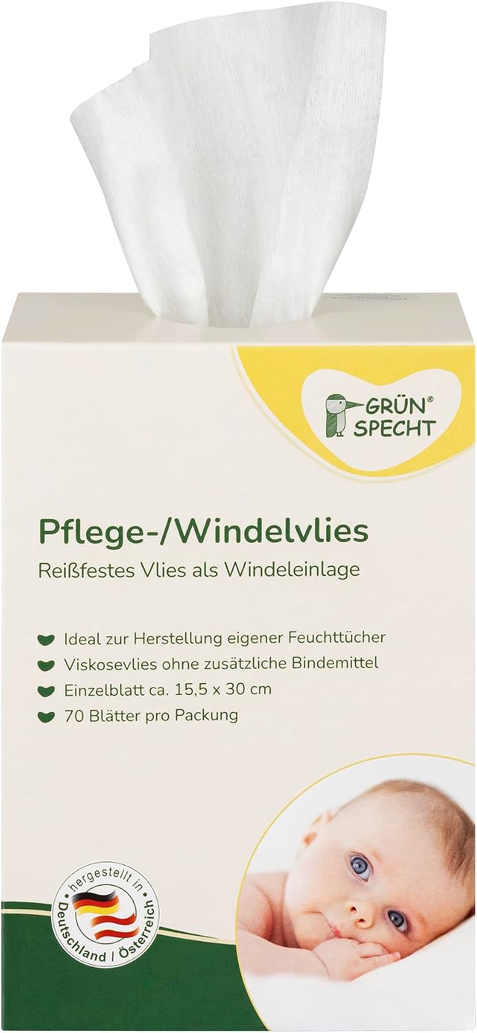 Technische Daten & Spezifikationen : GRÜNSPECHT Pflege- Windelvlies weiche Qualitä