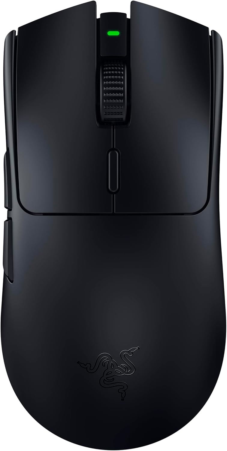 Razer Viper V3 HyperSpeed - Ratón inalámbrico para esports (Sensor óptico Focus Pro 30K, Hasta 280 horas de duración batería, Interruptores mecánicos de ratón Gen-2, Verdadero sondeo de 4000 Hz) Negro