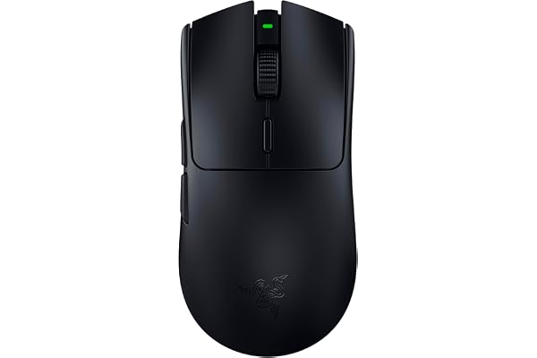 Razer Viper V3 HyperSpeed - Ratón inalámbrico para esports (Sensor óptico Focus Pro 30K, Hasta 280 horas de duración batería, Interruptores mecánicos de ratón Gen-2, Verdadero sondeo de 4000 Hz) Negro