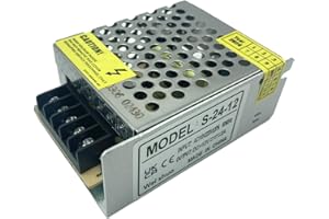 Lianshi 12V 2A 24w Switching Power Supply Short Circuit and Overload Protection Converter Transformer for Industrial Automation LED Surveillance CCTV Printer AC220V to DC12V