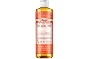 DR. BRONNER'S Dr. Bronner’s Org Tea Tree Oil Soap Mydło, 473 ml