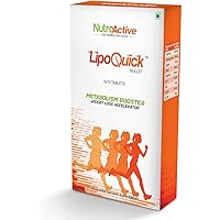 Nutroactive Lipoquick Bullet Fat Burner, Metabolism Booster - 30 Tablets