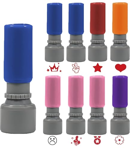 Timbro Autoinchiostrante Lettera M - Blu Conchiglia, 7mm Per Scrapbooking