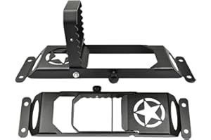 Almencla Pedana Pieghevole Antiscivolo Per Pedale 2X Per Jeep Wrangler JK