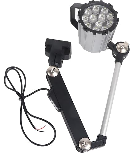 Lampada A LED Per Officina E Tornio CNC – Alluminio, 110-220V E 24-36V, IP65/IP67, Antispruzzo E Antipolvere, 450mm