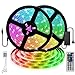 Produktbild LED Streifen,Starlotus 10M LED Bänder RGB 300LEDs SMD5050,LED Strips IP65 Wasserdicht flexibles,20 Farben mit 44 Tasten IR-Fernbedienung,12V 5A Netzteil für Beleuchtung Deko