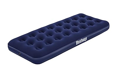 Bestway Single Size Air Bed | Inflatable Outdoor, Indoor Airbed for Camping, Air Mattress,...