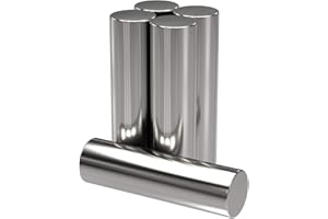 MAGNETE.COM 5 x magnes neodymowy Power Magnes | Bardzo mocny magnes na pręty | Średnica pręta 7 mm x 25 mm długości | 5 magnesów neodymowych silny magnes