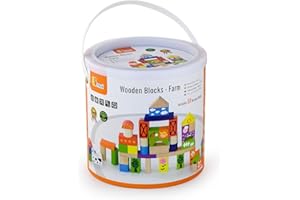 EITECH VIGA- Belle Vasca di Legno Building Blocks, 50285