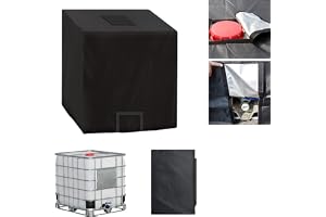 STEEIRO IBC 420D tjock nylon, vattentätt, UV-skydd, för 1000 L IBC-behållare (120 x 100 x 116 cm)