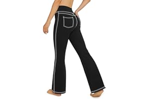 G4Free Women Sports Shorts High Waisted Yoga Shorts Tummy Control Shorts with Pockets Running Exercise Cycling