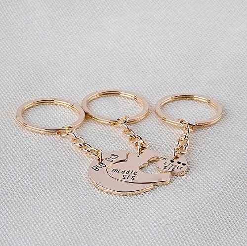 emorias-1-set-porte-cls-pour-alliage-trois-soeur-personnaliss-Anneaux-de-Organisateur-Chane-Corde-originaux-Keychain