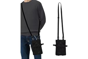 EUYKQNOI Soporte para Bolsa de Drenaje de Orina,Catéter Portátil,Negro Cubierta de Bolsa de Catéter Oculta de 2000 Ml con Correa Ajustable,Cubierta de Bolsa de Bolsa de Catéter