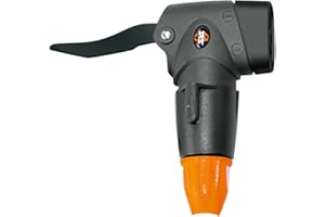 SKS GERMANY MULTI VALVE-Kopf im Polybeutel mit Header, Fahrrad-Zubehör, Hebelstecker, kompatibel mit allen SKS Standpumpen, g