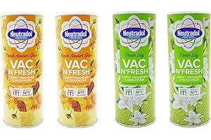 AUSOMECHOICE Neutradol Carpet Freshener & Dedorizer Room Freshener Powder Fresh Lily & Amber Glow Freshener Carpet Freshener (2)