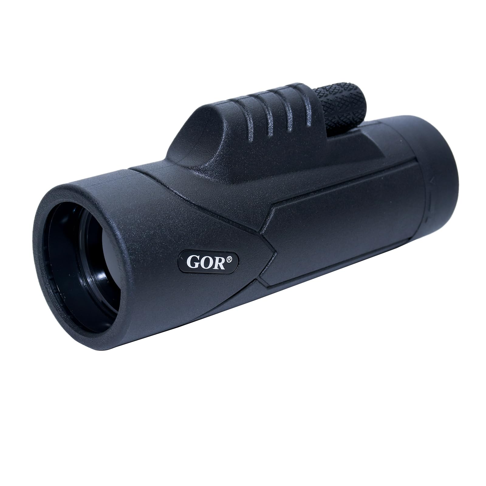 GOR® 10x42 Large Eye Piece, Bk7 Glass, Multi-Coated Lens Monocular, Black