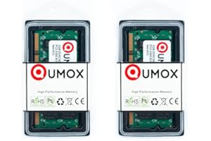 Qumox GB, 2x 2 GB, 4 GB, DDR2 667 MHz, PC2-5400, PC2-5300, (200 PIN), Sodimm laptop memory
