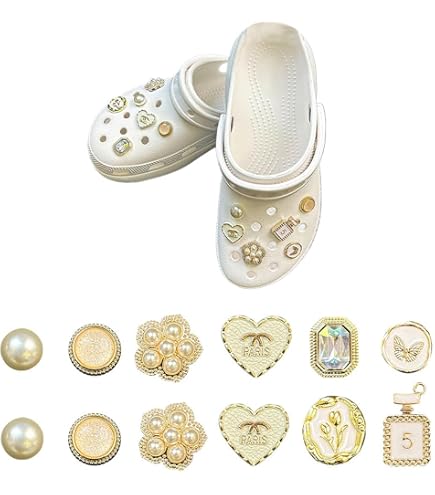 Chaînes De Chaussures AORHOFJ - Lot De 2 Avec Pendentifs Cœur - Pour Décorer Sneakers, Sacs Ou Vêtements