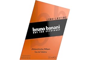 ‎BRUNO BANANI bruno banani Absolute Manwoda toaletowa dla mężczyzn, perfumy męskie, 30 ml
