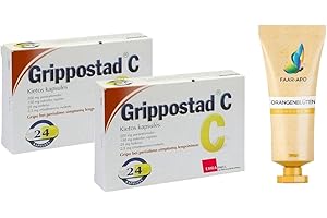 FAAR APO GrippostadSparpack 2 X24 Kapsel EMRAmed inkl. einer hochwertigen Handcreme Marke Faar-Apo