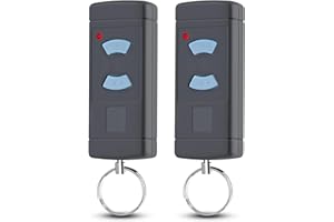 pepape 2 Stück Garagentor Handsender für Hörmann HSE2-868, HSM4-868, HS4-868, Kompatibel mit Hörmann Blue Buttons 868.3MHz Garage Fernbedienung Handset