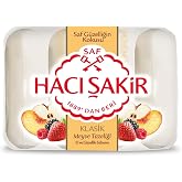 Hacı Şakir Klasik Meyve Tazeliği El ve G&uuml;zellik Sabunu 4x70 gr