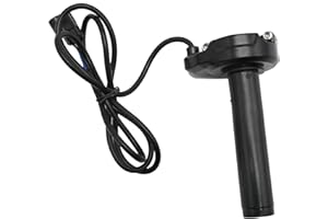 JUUDDENPARTS Black Motorcycle Twist Throttle Accelerator Handle Grip, Aluminium Alloy Accelerator Twist Speed Throttle Grip Assembly, Replacement for Sur-Ron Light Bee X/S Electric Bikes