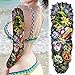 Price comparison product image Handaxian 3pcs tattoo waterproof sleeve arm female man body art fashion 3pcs-11