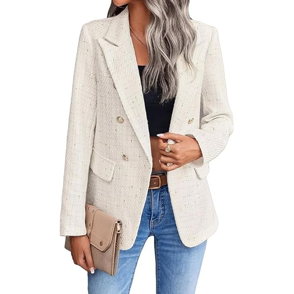 Veste Tweed Sans Manches - Mode Grande Taille - Fashion Curvy Shop