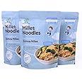 Hungrybums Quinoa Noodles - Pack of 3 (180gm each) | 100% Sun Dried, Non-Fried Vegan Noodles | High in Protein, Fiber, Minerals and Antioxidant | Low GI | Gluten Free | No Maida, No MSG, No Preservatives
