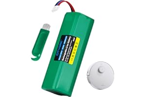 CITYORK Batteria di ricambio agli ioni di litio da 6500 mAh per Ecovacs Deebot T8 T8+, T9+ T9, T10 AIVI/Max, per Ecovacs Deebot T20 T20e Omni/Deebot X1 X1e Omni, per Ecovacs Deebot Ozmo 950, Ozmo 950