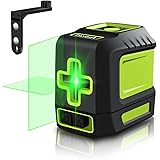 Kreuzlinienlaser, 30M Laser Wasserwaage Linienlaser Rotationslaser Selbstnivellierend mit Magnetfuß, Baulaser Kreuzlinienlase