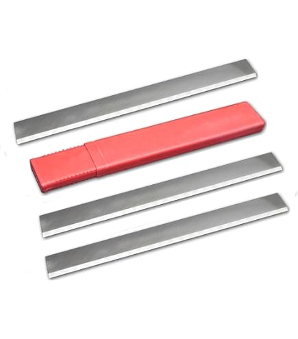 Lames Raboteuse 210 Mm HSS – 2 Paires Couteaux Dégauchisseuse 210x16,5x1,5 Mm Pour Scheppach, Erbauer, Titan, Mac Allister