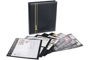 SAFE-ID - Articles de collectionneurs - Album pour timbres avec 10 Feuilles à 6 Bandes 7776