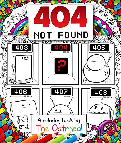 404 Not Found: A Coloring Book