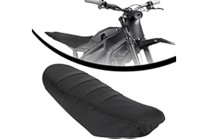 RUNFARR Dirt Bike Seat Covers, Motorcycle Seat Covers Anti-Slip Pad Seat Cover for Talaria Sting MX3/MX4/MX5 E-Bike - Black