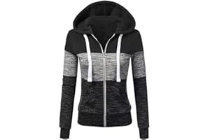 Newbestyle Jacke Damen Sweatjacke Hoodie Sweatshirt Pullover Oberteile Kapuzenpullover