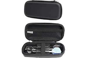 URPIZY Étui de transport pour 3 fléchettes en EVA pour ranger les embouts de fléchettes (étuis uniquement)