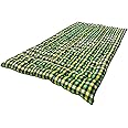 ATOOTFUSION Soft Cotton Foldable Light Weight Filled Single Firm Mattress| Gadda (Multicoloured, 1 Sleeping Capacity, 3 x 6 ft or 72 x 36 Inches)